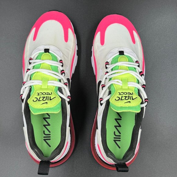 Wmns Nike Air Max 270 React 'Hyper Pink' - Picture 2 of 10